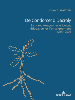 cover image of De Condorcet à Decroly